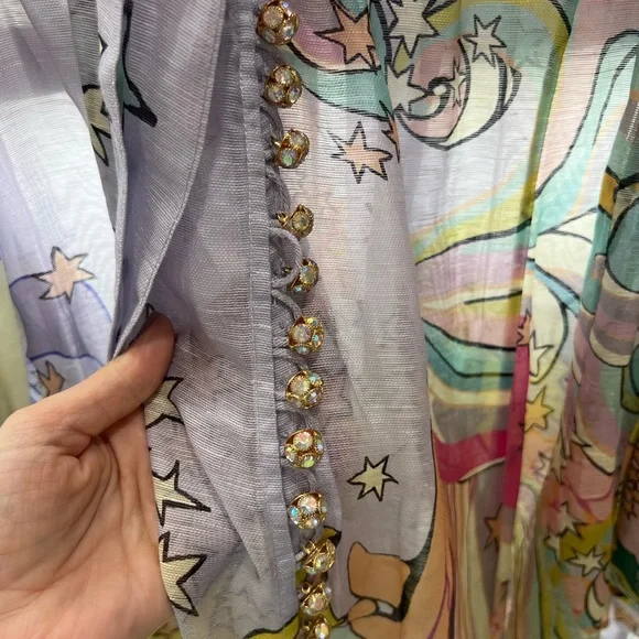 Zimmermann blouse size 0 - Picture 3 of 4